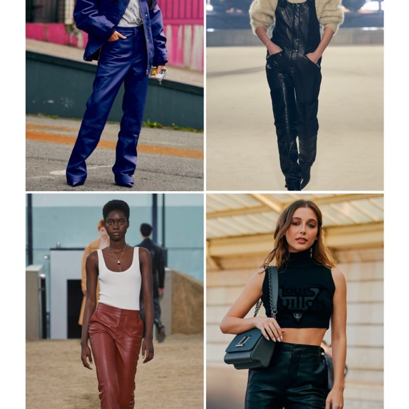 Alexander McQueen Leather pants